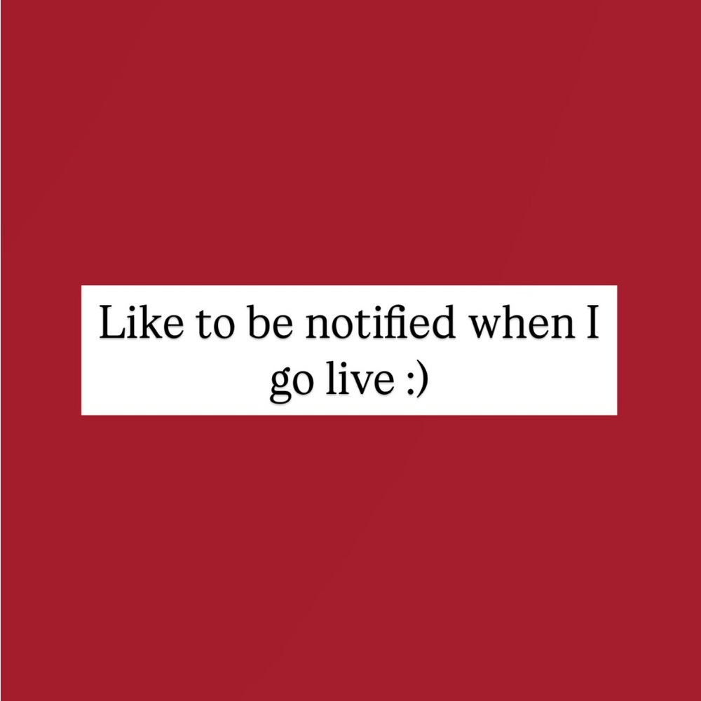 Live notification!
